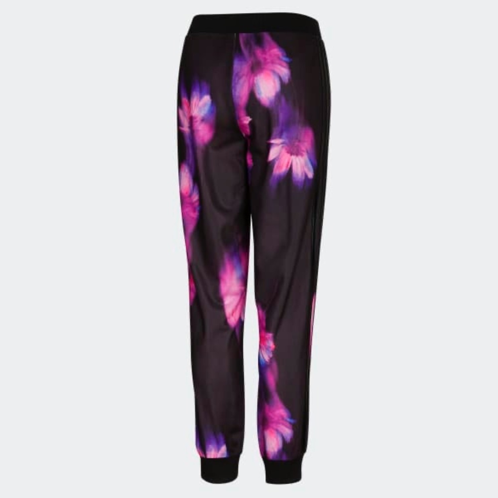 NWT Adidas Floral Tricot Jogger - Girls XL / 16 - Picture 2 of 6